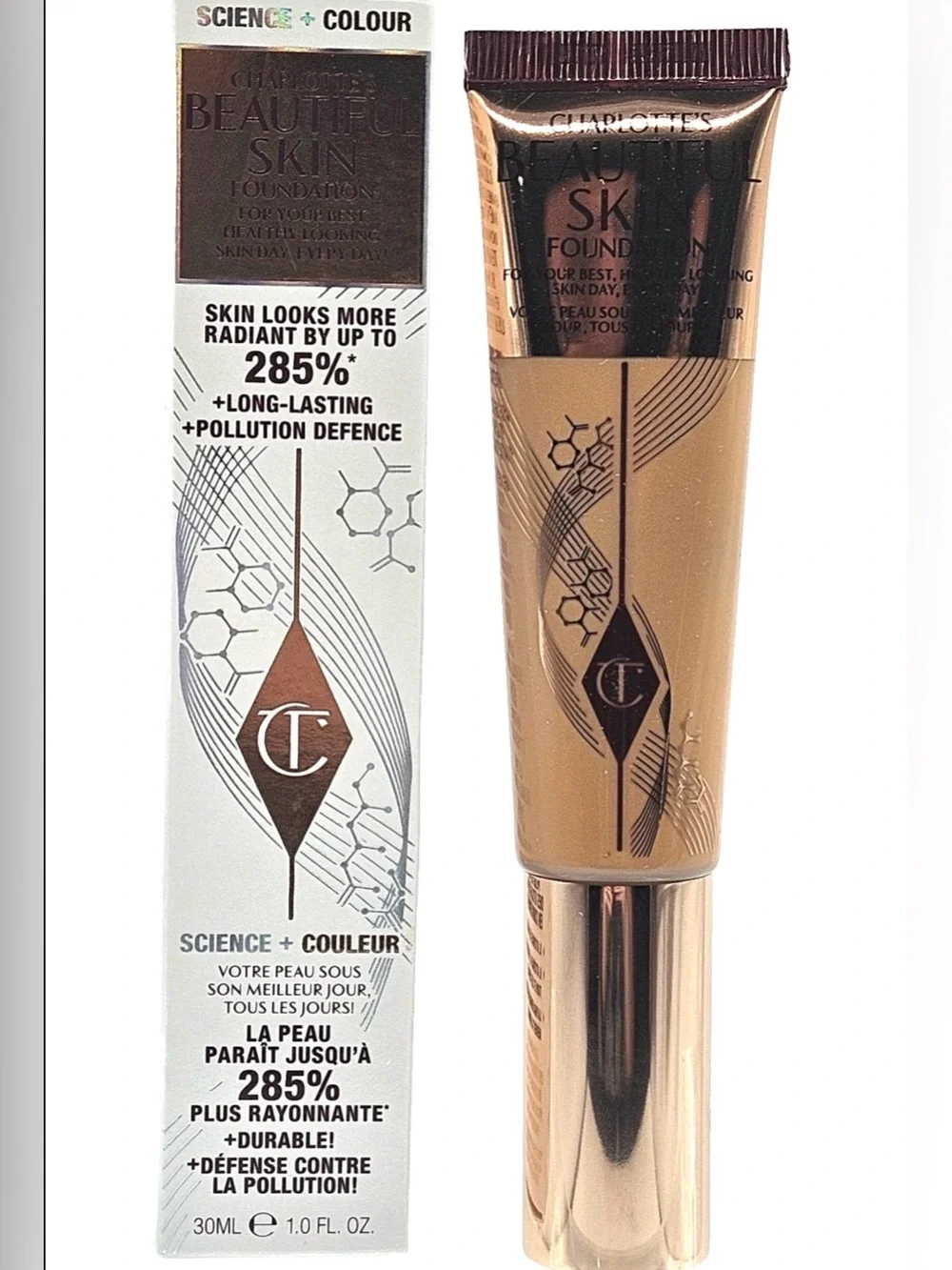 Charlotte Tilbury Beautiful Skin Foundation — #7 Neutral